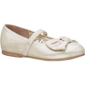 NINA Girl's Fiorenza (Toddler/Little Kid) Ivory Liquid Patent 10 Toddler M